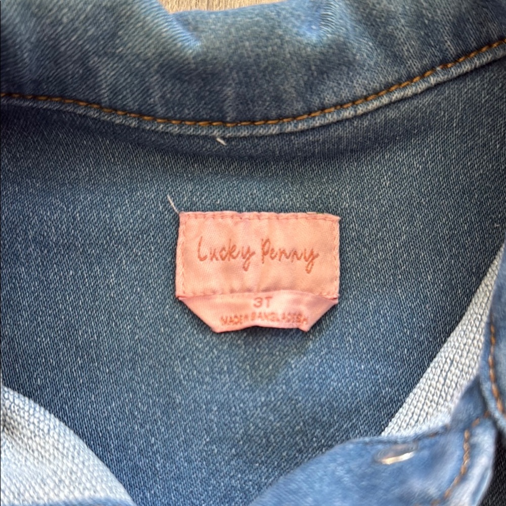 Kids Denim Jacket - Picture 3 of 6